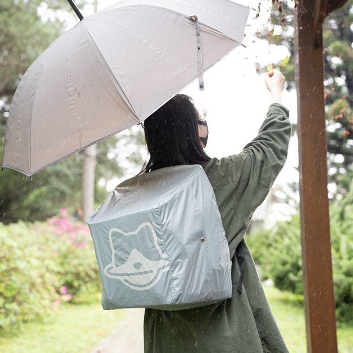 汪喵星球 - 寵物外出包&底盤｜小方塊二代（沉穩灰／極簡白）