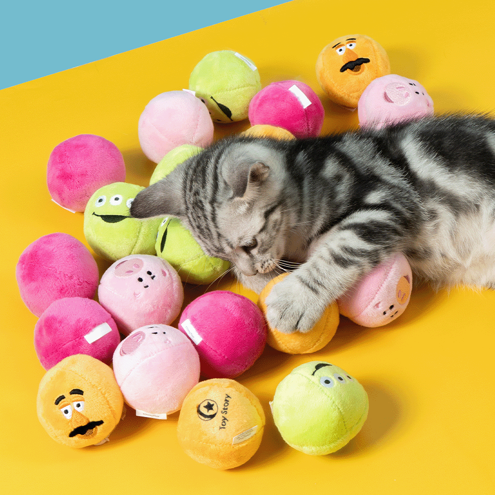 汪喵星球 -反斗奇兵系列特濃貓草球