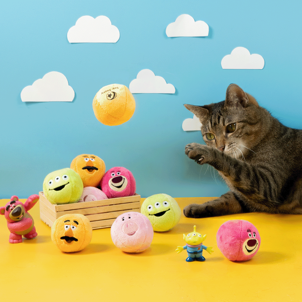 汪喵星球 -反斗奇兵系列特濃貓草球