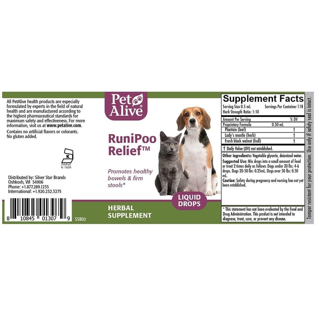 PetAlive - RuniPoo Relief 針對腹瀉狀況