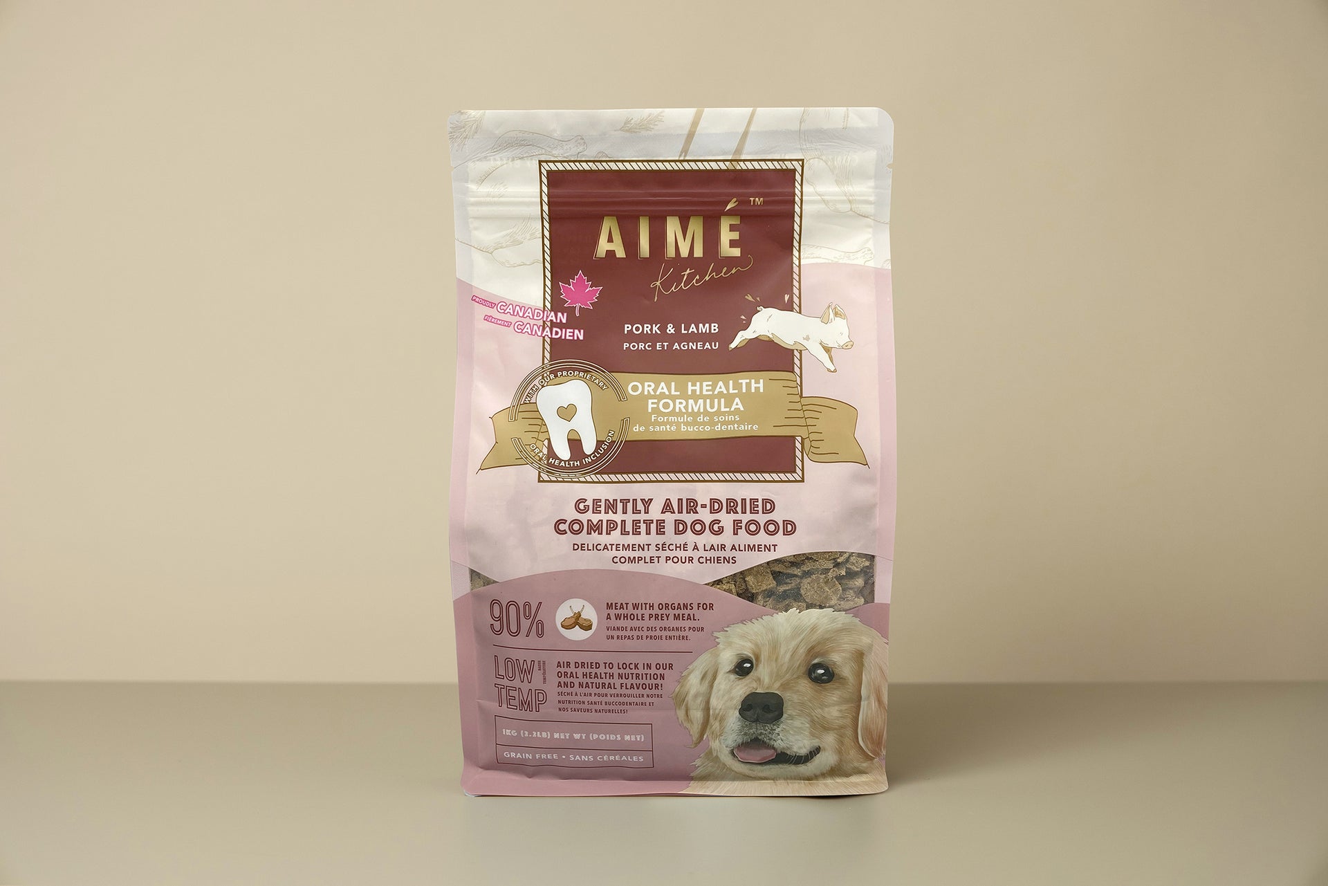 Aimé Kitchen - 風乾鮮肉主食狗糧系列（火雞三文魚／豚肉羊肉）