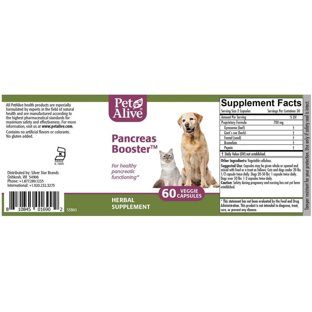 PetAlive - Pancreas Booster 補充胰臟功能