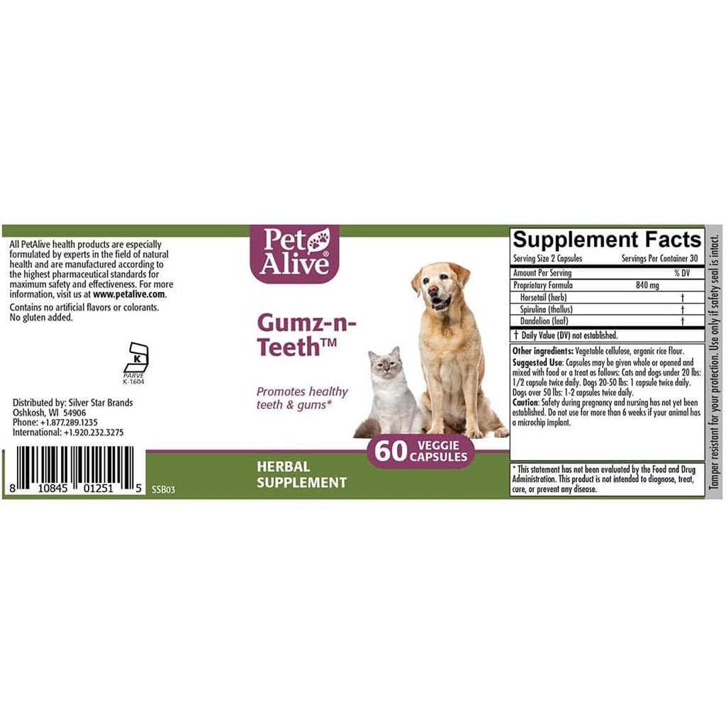 PetAlive - Gumz-N-Teeth 促進牙齒及口腔