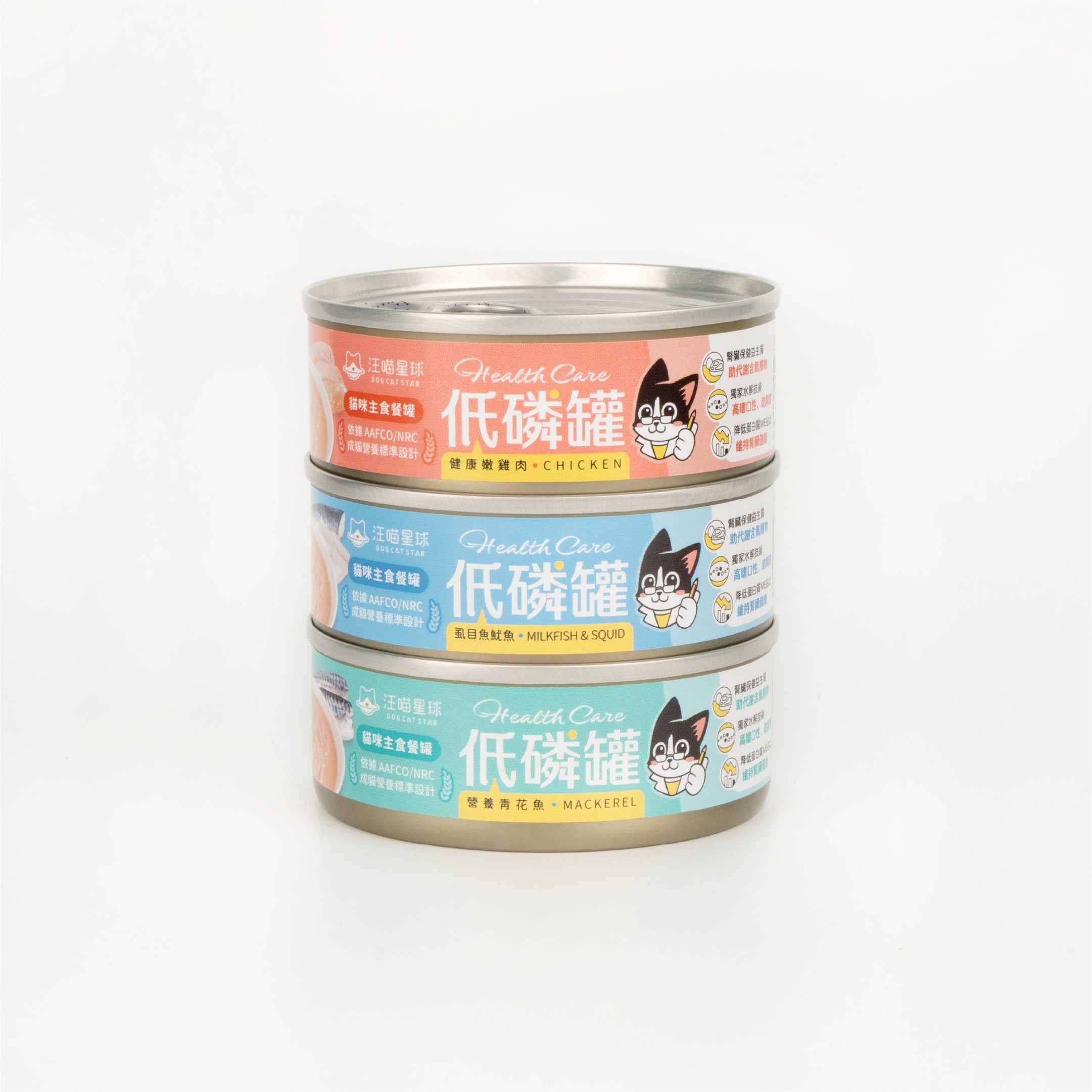 汪喵星球 - 貓咪低磷低蛋白主食罐