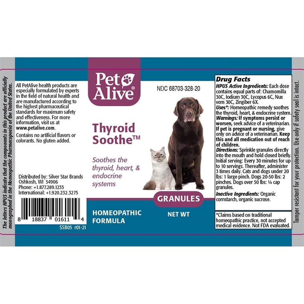 PetAlive - Thyroid Soothe 減輕甲狀腺分泌
