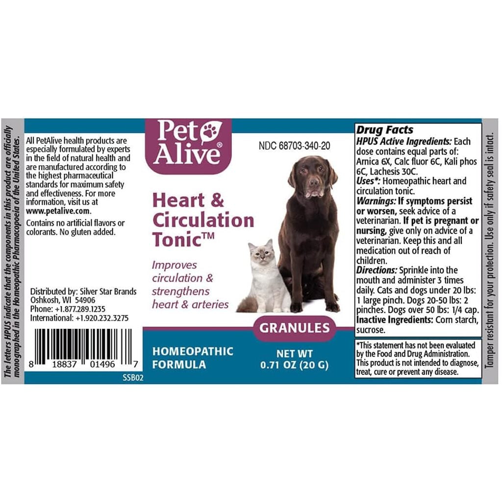 PetAlive - Heart & Circulation Tonic 促進心臟血液循環