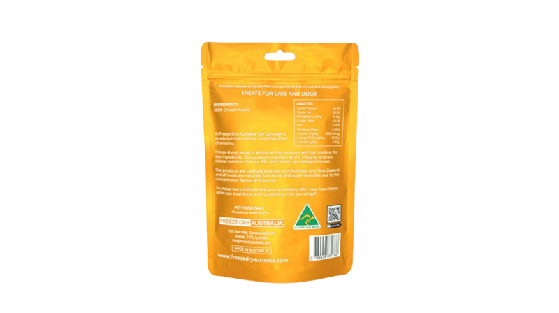 Freeze Dry Australia澳洲凍乾雞心