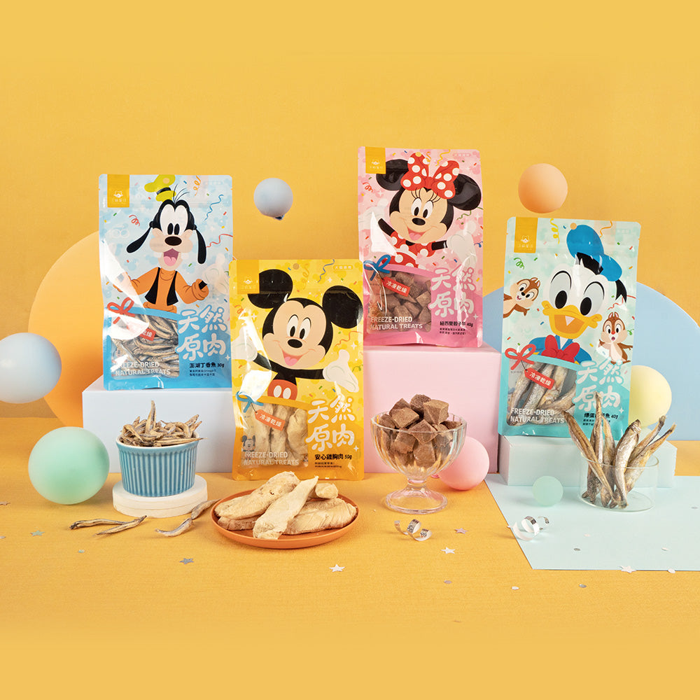 汪喵星球 - 迪士尼系列 冷凍乾燥原肉小零嘴（雞胸肉）