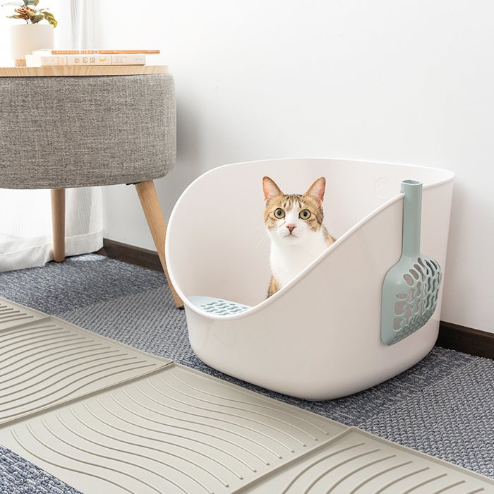 汪喵星球 - 專利小白鯨砂盆