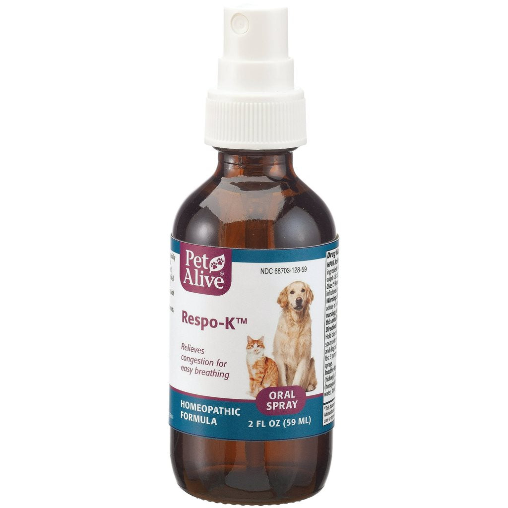PetAlive - Respo-K Oral Spray 針對感冒或呼吸道感染噴霧