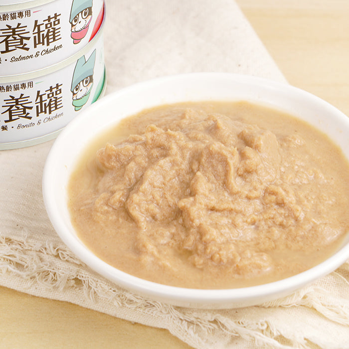 汪喵星球 -  銀養罐｜熟齡貓無膠銀養主食罐