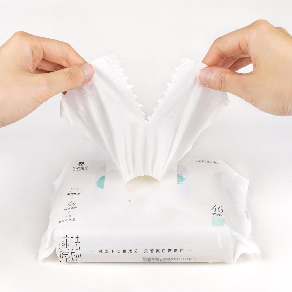 汪喵星球 - 汪喵濕式衛生紙（46 抽 & 12 抽）