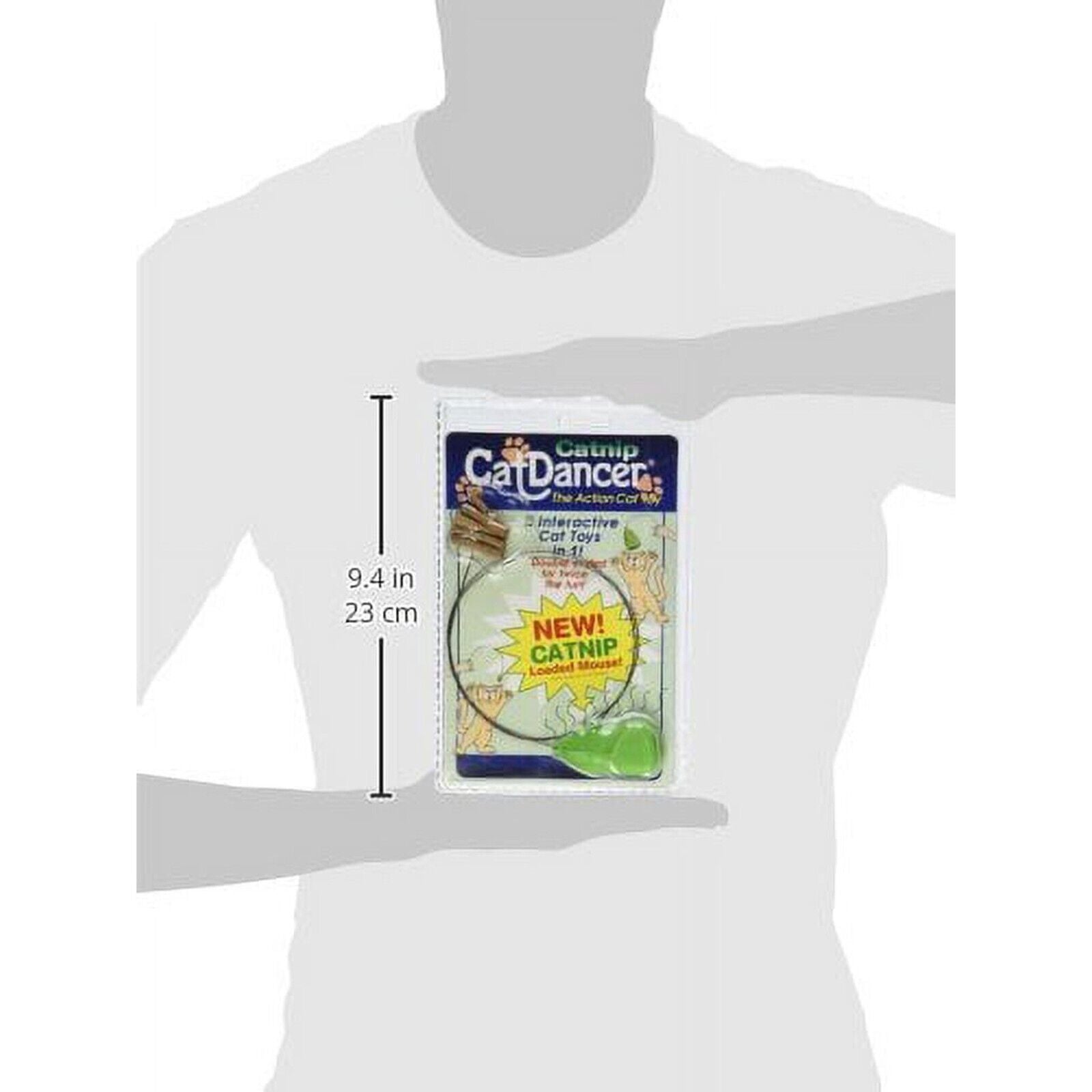 Cat Dancer - 貓薄荷鼠標逗貓棒