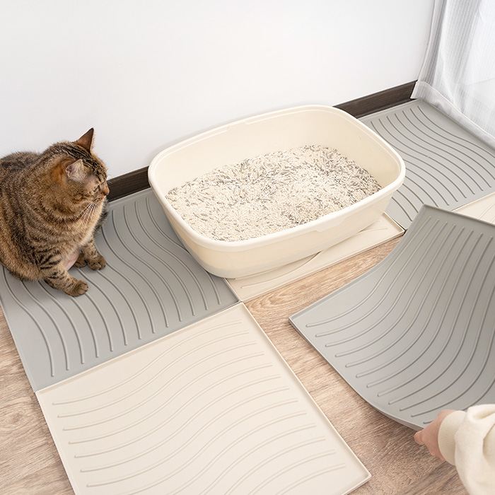 汪喵星球 - 矽膠拼接落砂墊