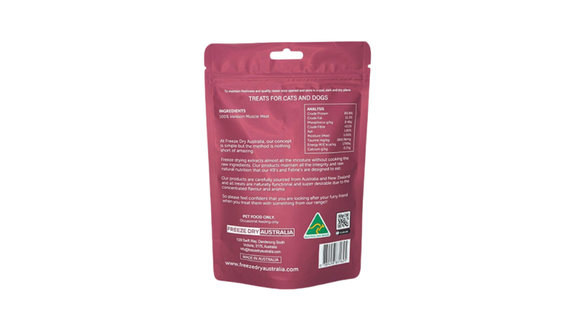 Freeze Dry Australia澳洲凍乾鹿肉曲奇