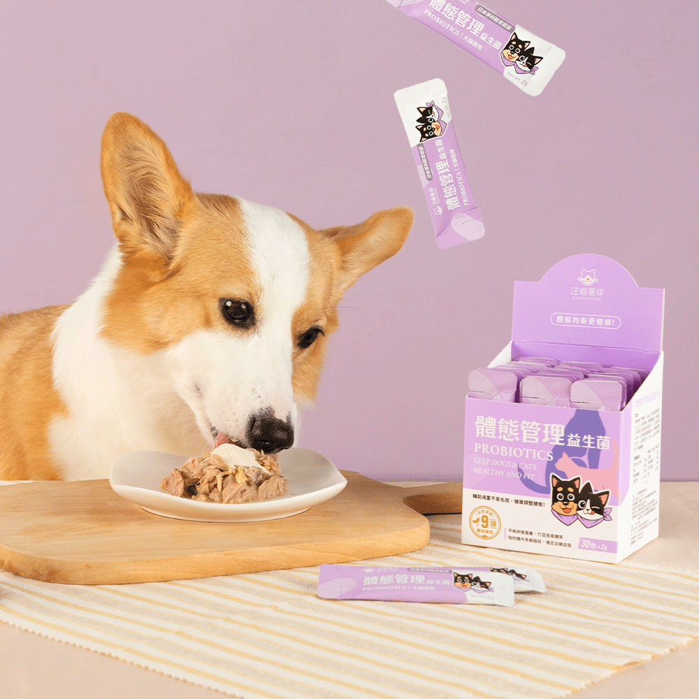 汪喵星球 - 腸胃&體態益生菌｜寵物益生菌