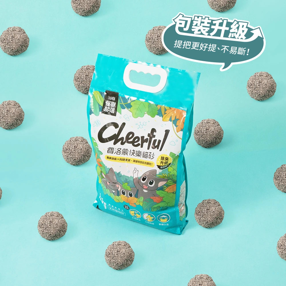 怪獸部落 費洛蒙快樂貓砂-礦砂 4kg