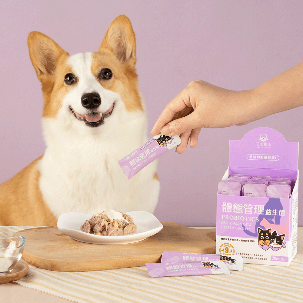 汪喵星球 - 腸胃&體態益生菌｜寵物益生菌