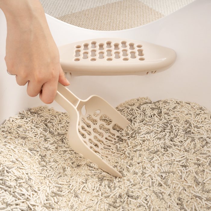 汪喵星球 - 專利小白鯨砂盆