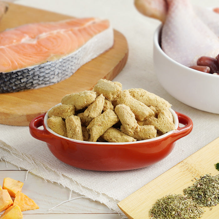 汪喵星球 - 貓咪凍乾主食餐（小袋 80g／大袋 500g）