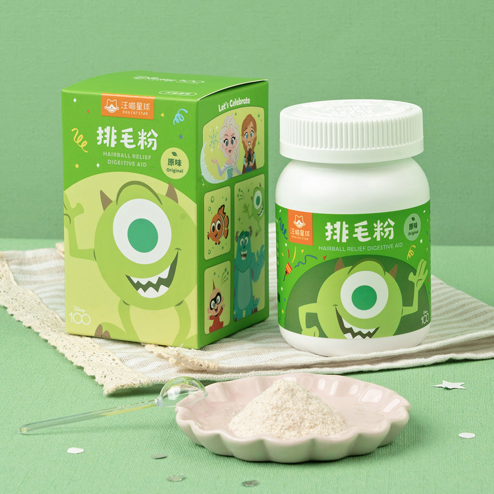 汪喵星球 - 迪士尼系列汪喵排毛粉（大眼仔／勞蘇／史迪仔）