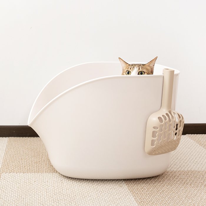 汪喵星球 - 專利小白鯨砂盆