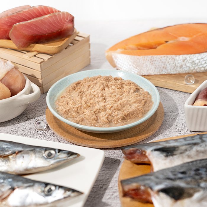 汪喵星球 - 挑嘴貓無膠主食罐（小罐 80g／大罐 165g）