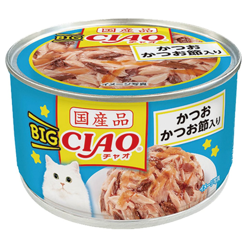 CIAO - BIG CIAO系列 鰹魚+木魚 貓罐頭