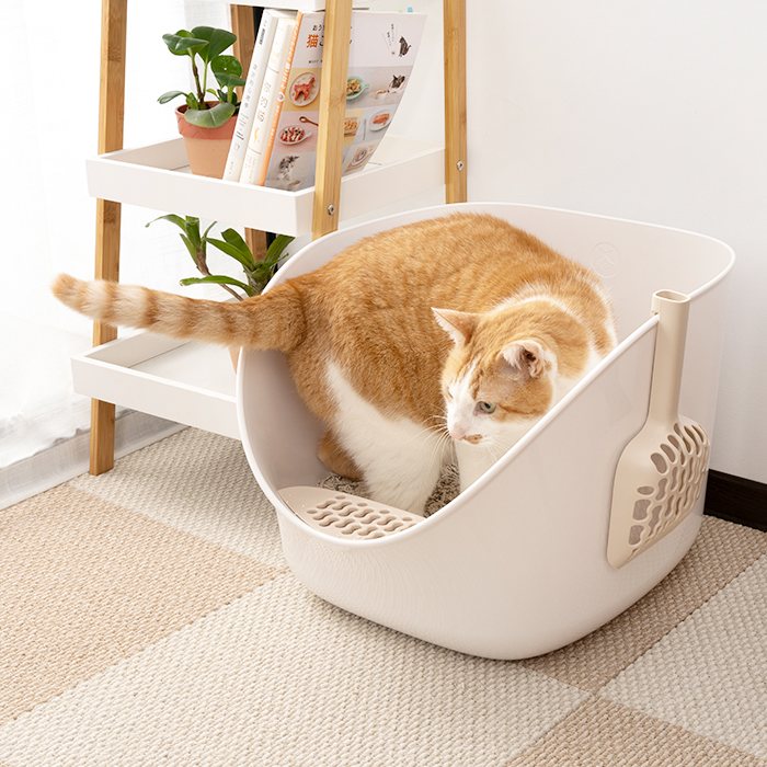 汪喵星球 - 專利小白鯨砂盆