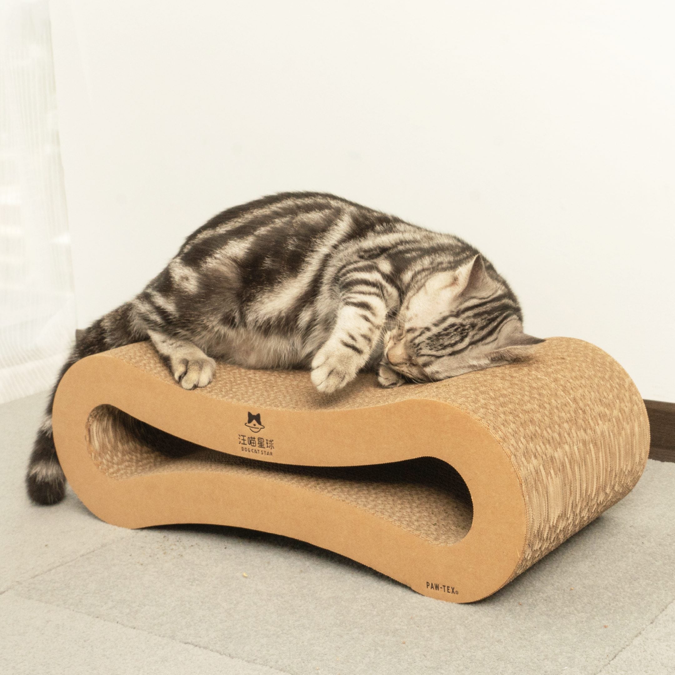 汪喵星球 - 汪喵經典 8 字型貓抓板（小／大）