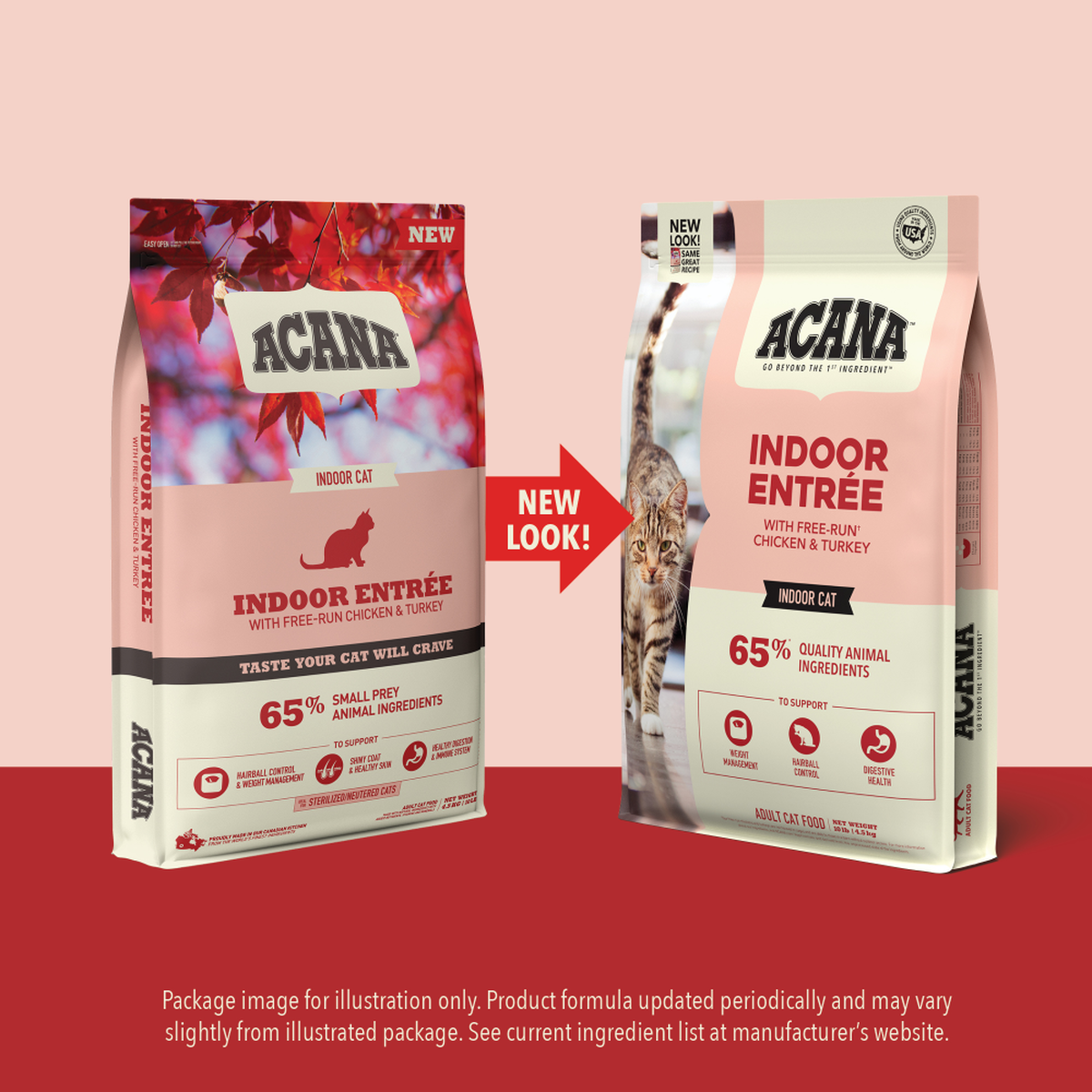 ACANA - 無穀室內貓乾糧（1.8kg／4.5kg）