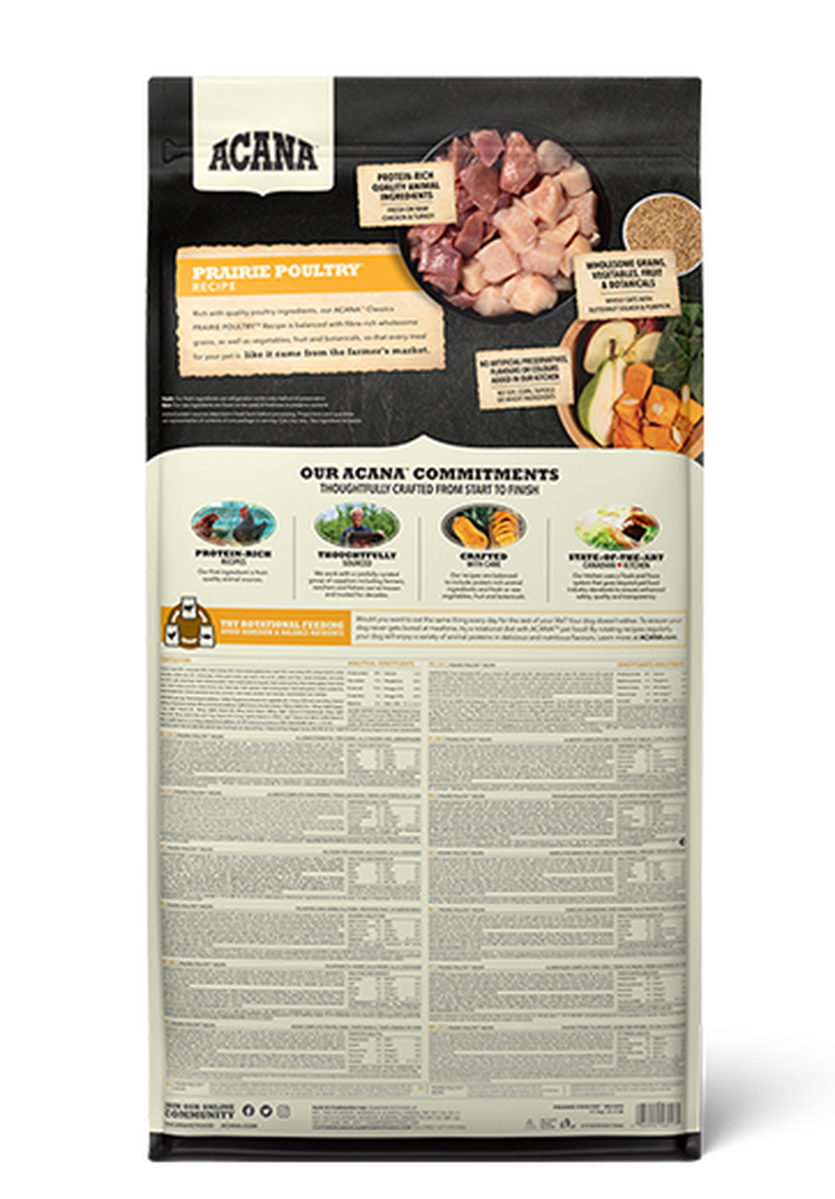 ACANA - 草原家禽狗糧配方（2kg／6kg／9.7 kg）