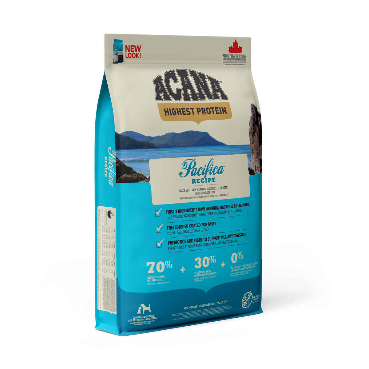ACANA - 無穀物狗糧地域素材太平洋配方（2kg／6kg／11.4 kg）