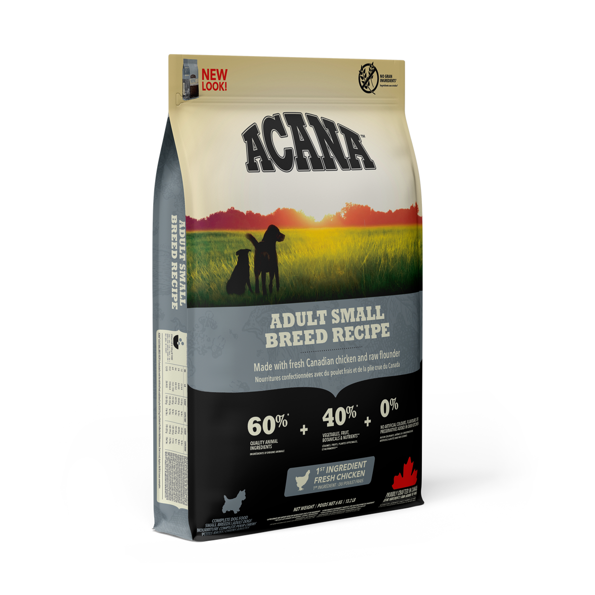 ACANA - 挑嘴小型成犬無穀配方飼料（2kg／6kg）