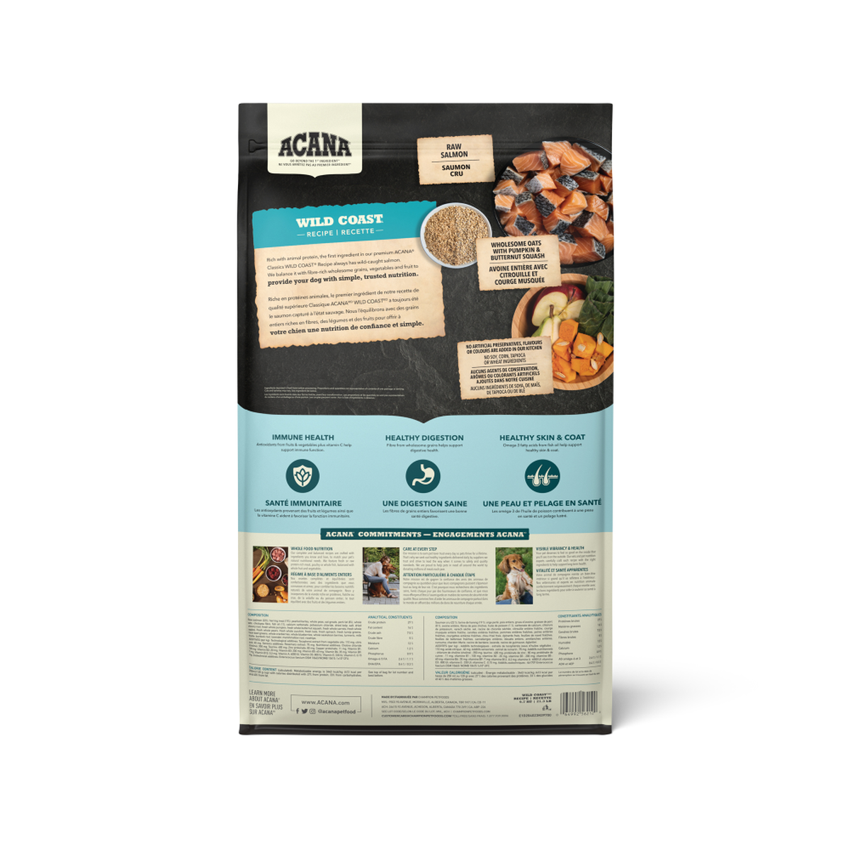 ACANA - 狂野海岸狗糧配方（2kg／6kg／9.7 kg）