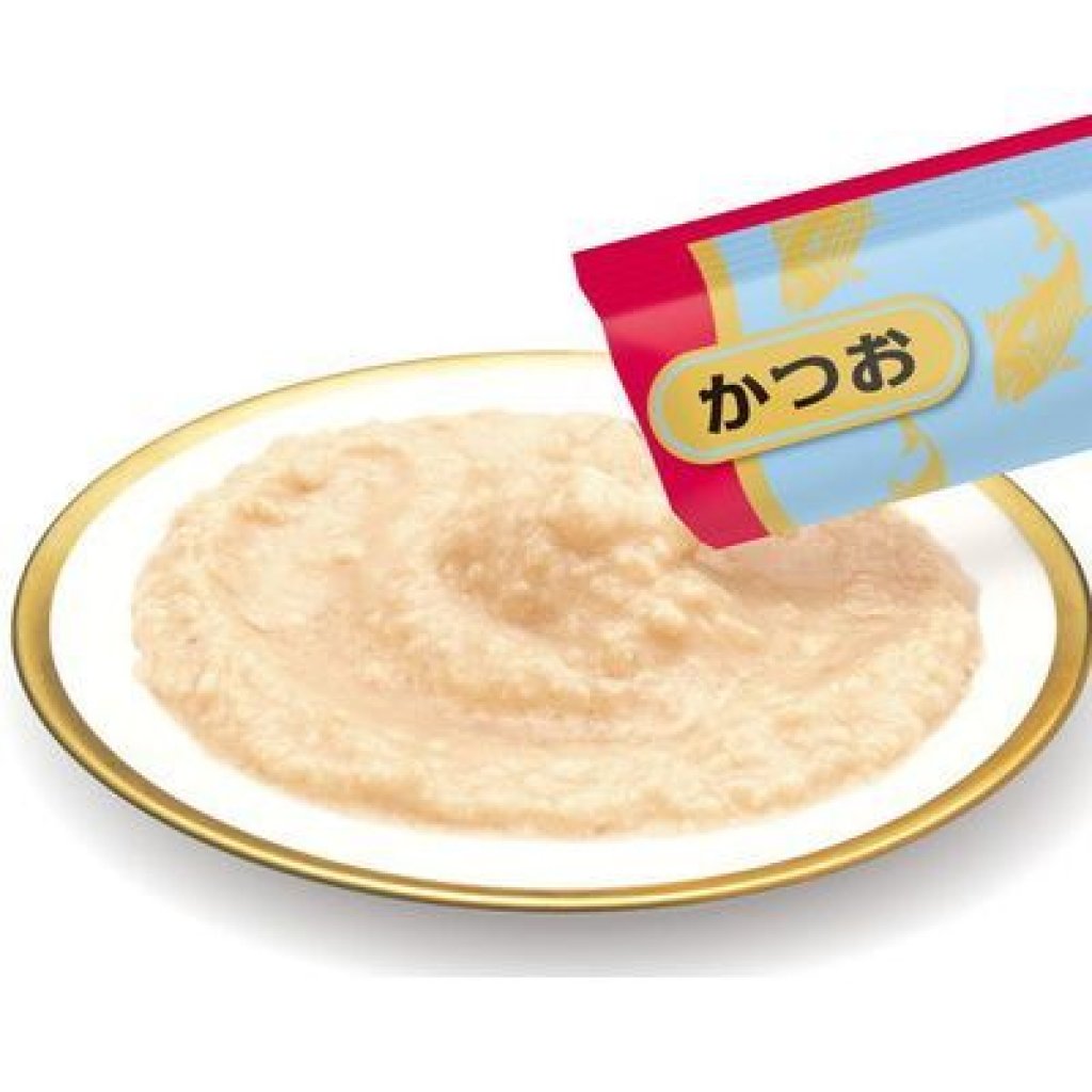 CIAO -貓零食 鰹魚醬肉泥 4本