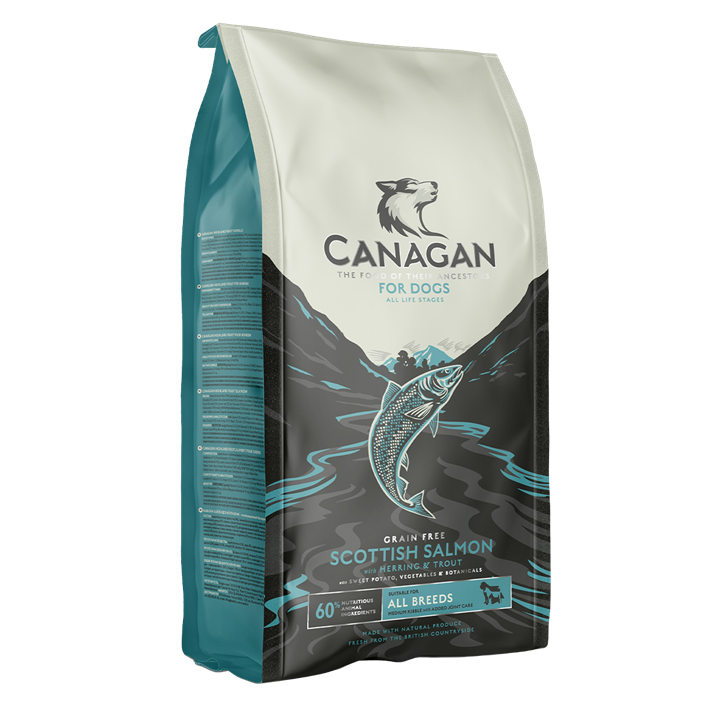 CANAGAN - 無穀物蘇格蘭三文魚配方小型犬專用（2kg／6kg）