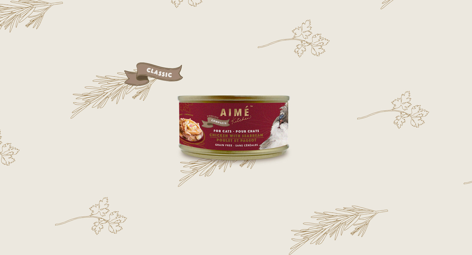 Aimé Kitchen - 無穀物均衡貓罐