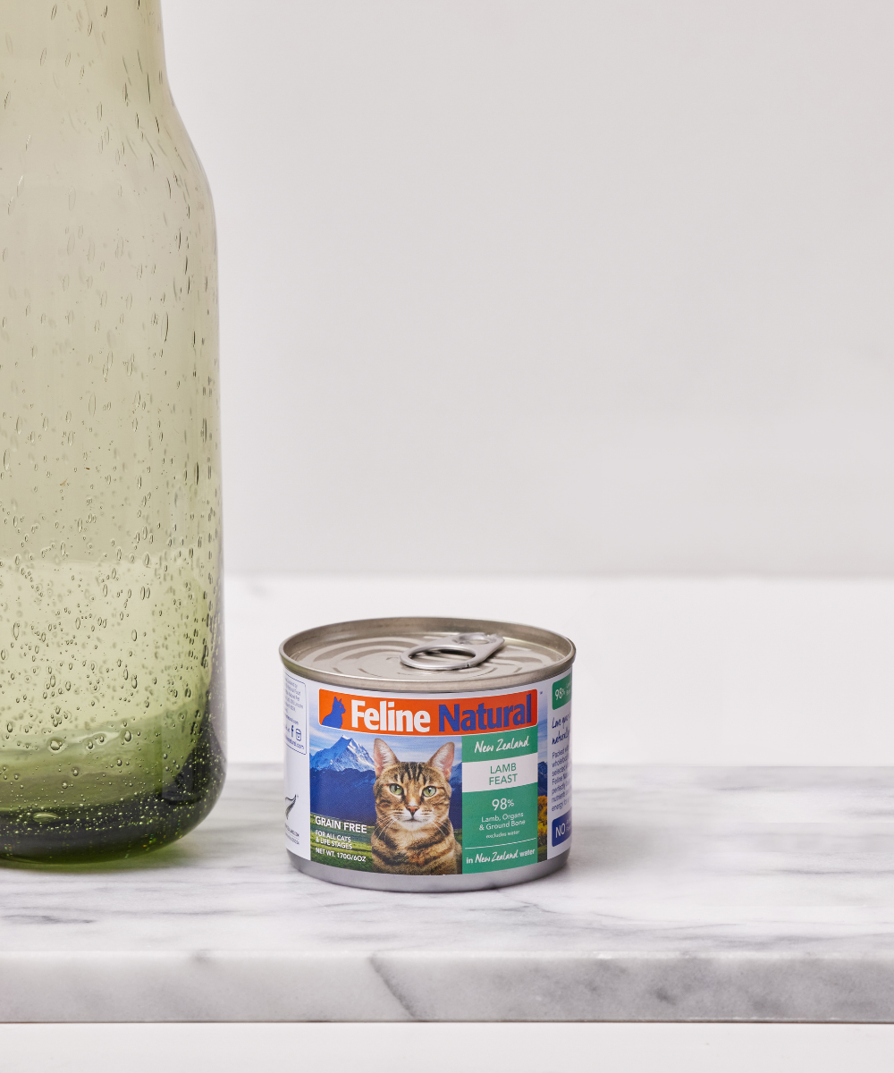 K9 Natural - 貓罐頭 170g -（牛肉／羊肉／雞肉／牛肉藍尖尾鱈魚／羊肉及三文魚／羊肉及雞肉／雞肉及鹿肉盛宴）