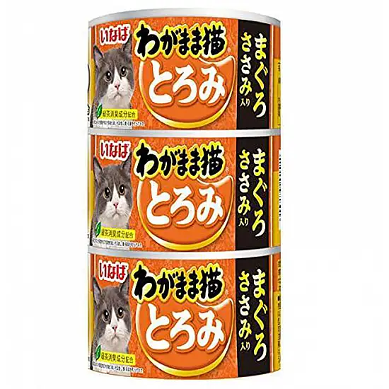 CIAO - INABA高竇貓湯罐系列 吞拿魚 + 雞柳貓罐頭 160g x 3