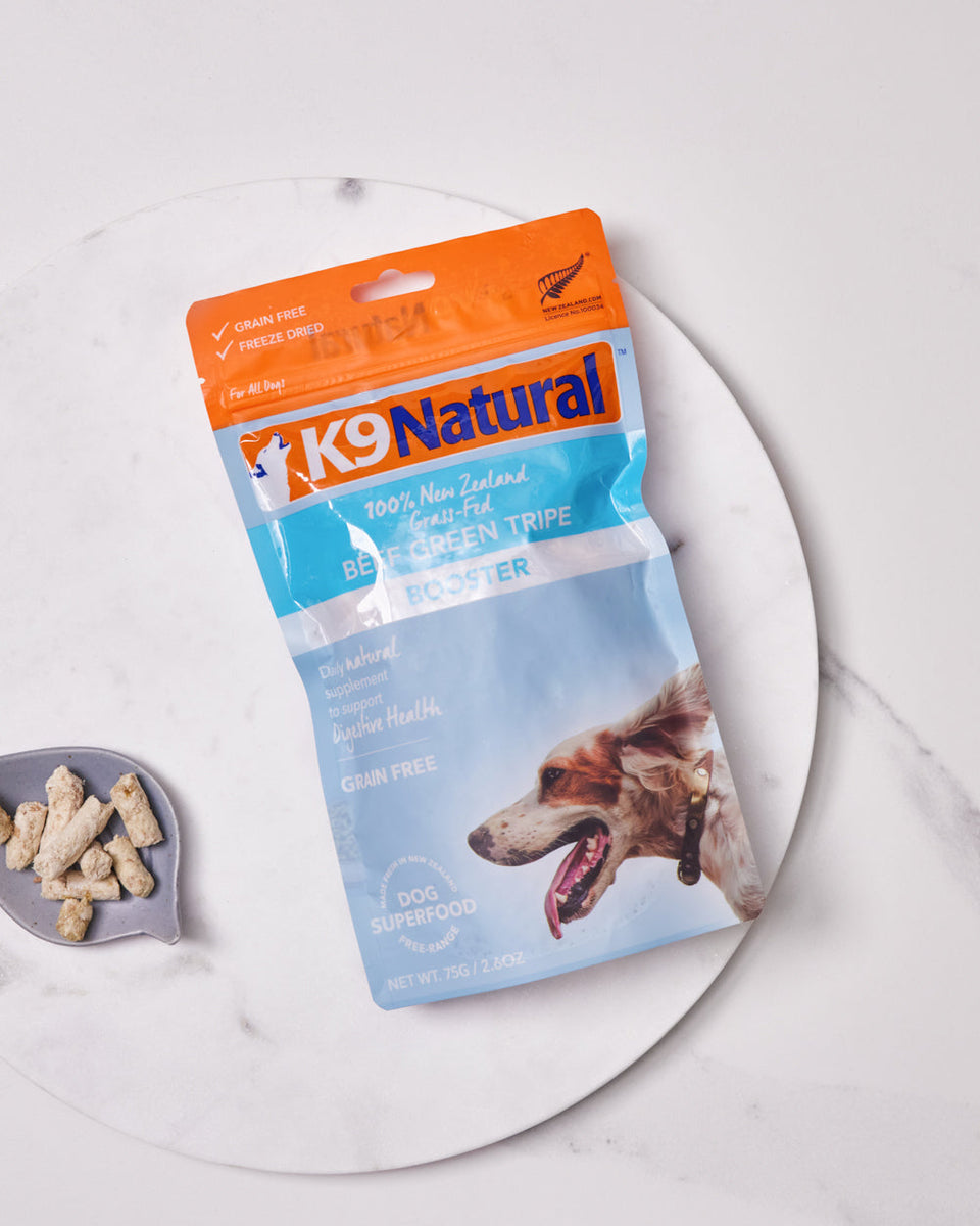 K9 Natural - 凍乾健康小食 - 牛綠草胃營養補品（250 g）