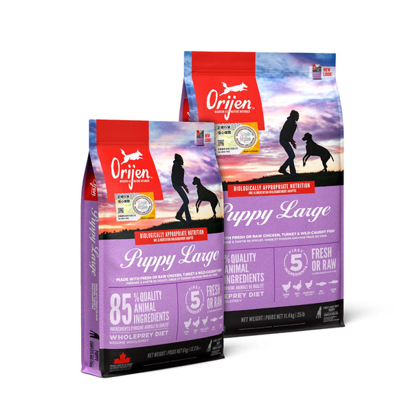Orijen - 無穀配方大型幼犬飼料（6kg／11.4kg）