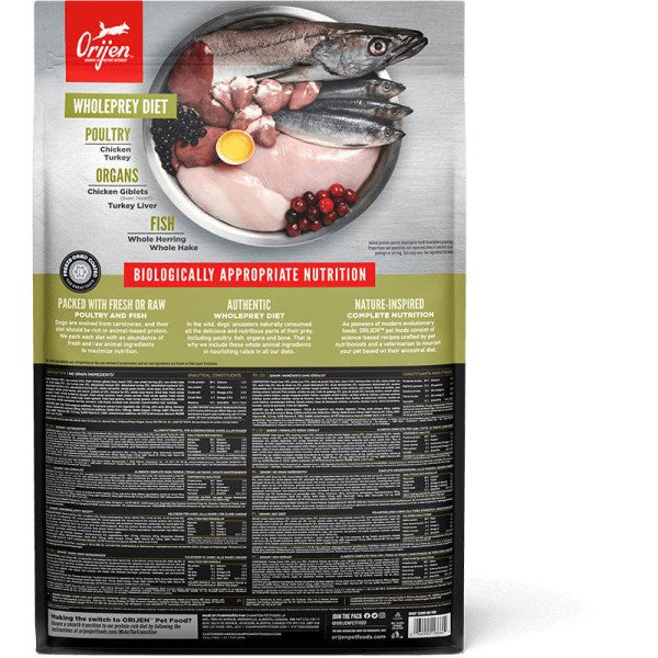 Orijen - 無穀配方老犬飼料（2kg／6kg／11.4kg）