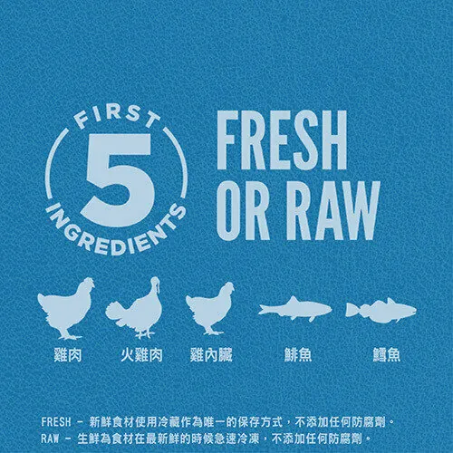 Orijen - 無穀配方成犬飼料（2kg／6kg／11.4kg）