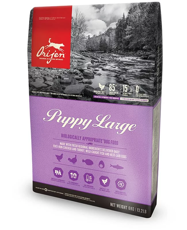 Orijen - 無穀配方大型幼犬飼料（6kg／11.4kg）