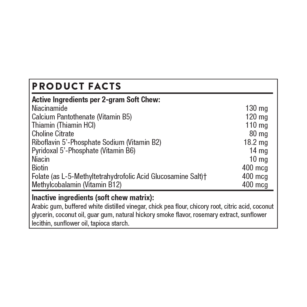 THORNE - B ComplexVet 維他命 B 雜（貓狗適用）