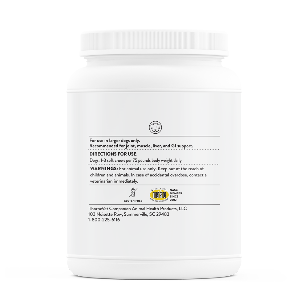 THORNE - CurcuVet-SA150 薑黃素 90 粒（小型犬／中型犬適用）