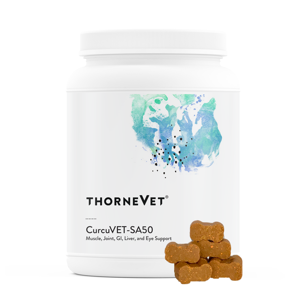 THORNE - CurcuVet-SA50 薑黃素 90 粒（貓／小型犬適用）