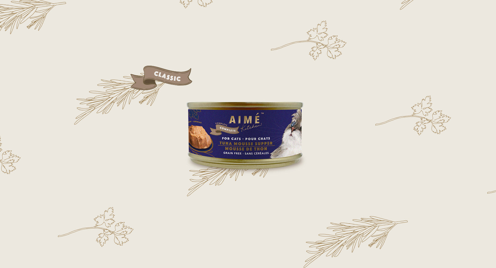 Aimé Kitchen - 無穀物均衡貓罐