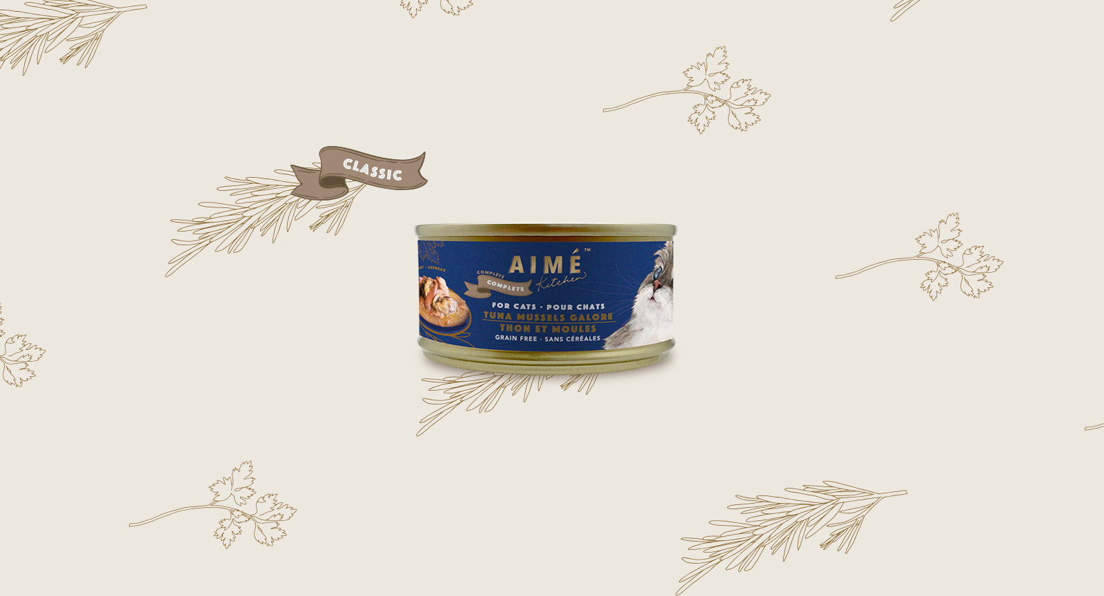 Aimé Kitchen - 無穀物均衡貓罐